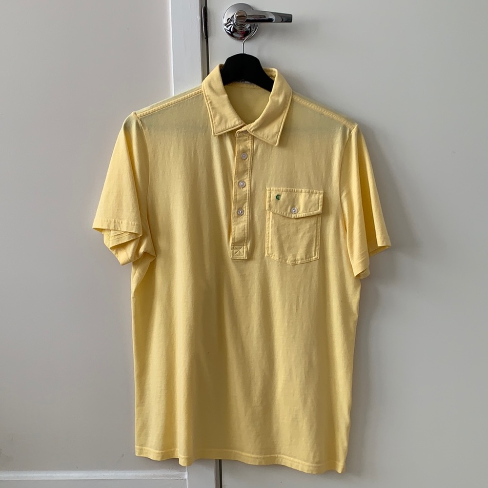 Criquet Men’s Yellow polo